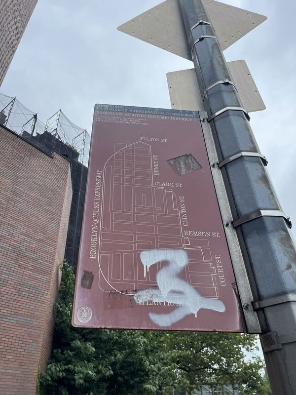 Brooklyn Heights Historic District Marker image. Click for full size.