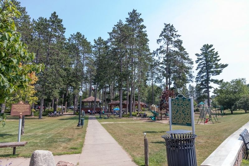 Peter Nordeen Park and Marker image. Click for full size.