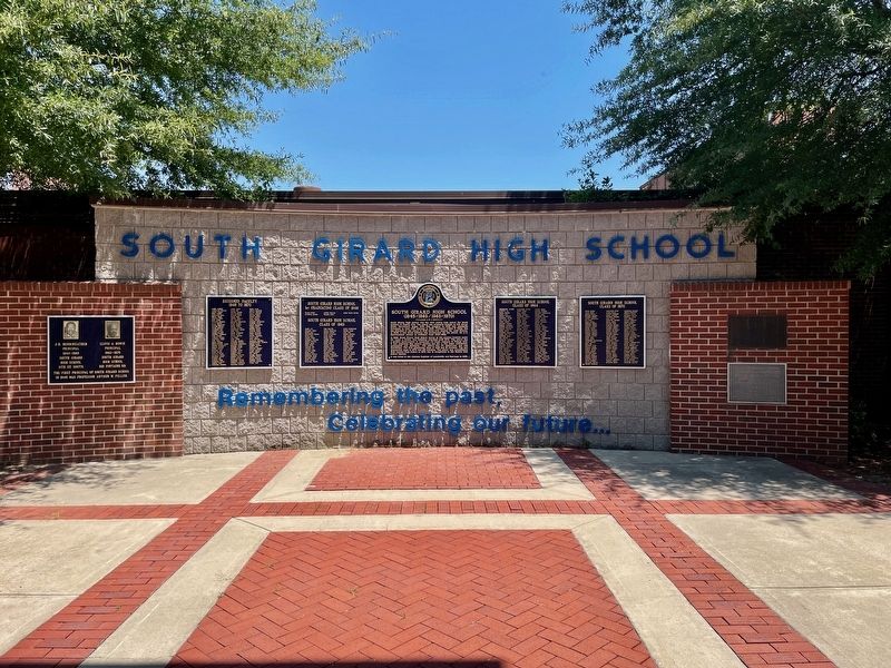 South Girard High School Marker image. Click for full size.