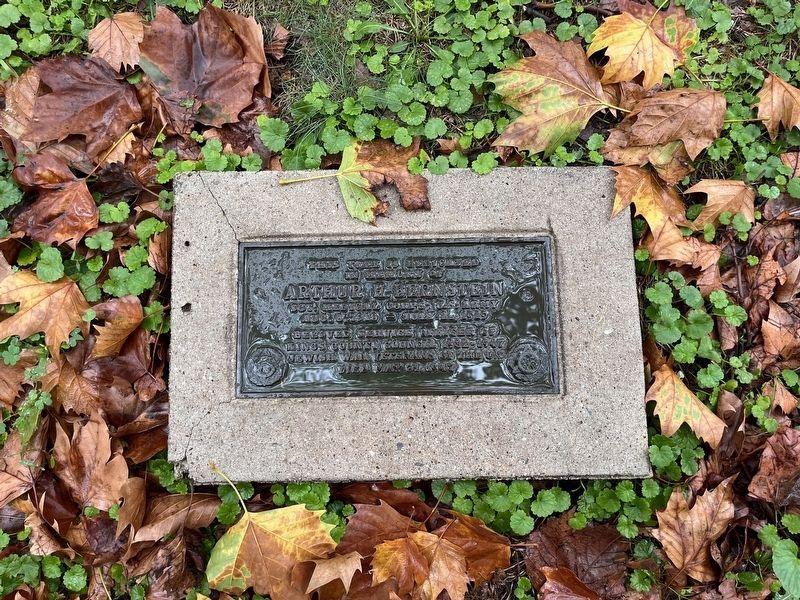 Arthur H. Bernstein plaque image. Click for full size.