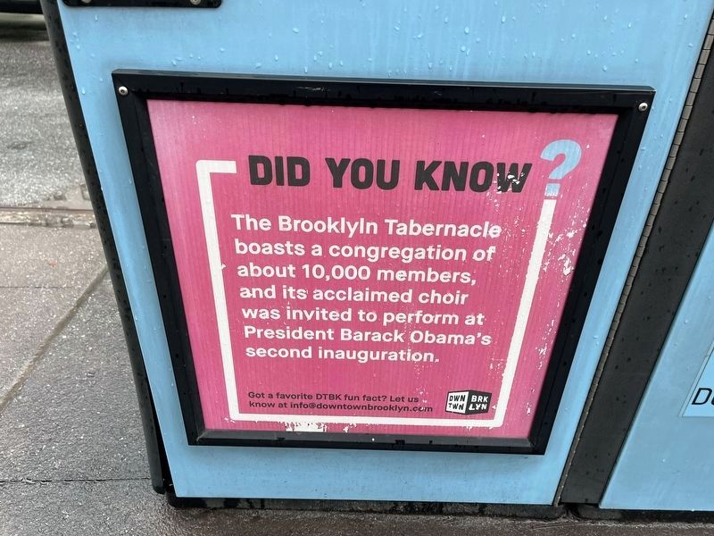 Did You Know? Marker. Click for full size. Did You Know? Marker image. Click for full size.