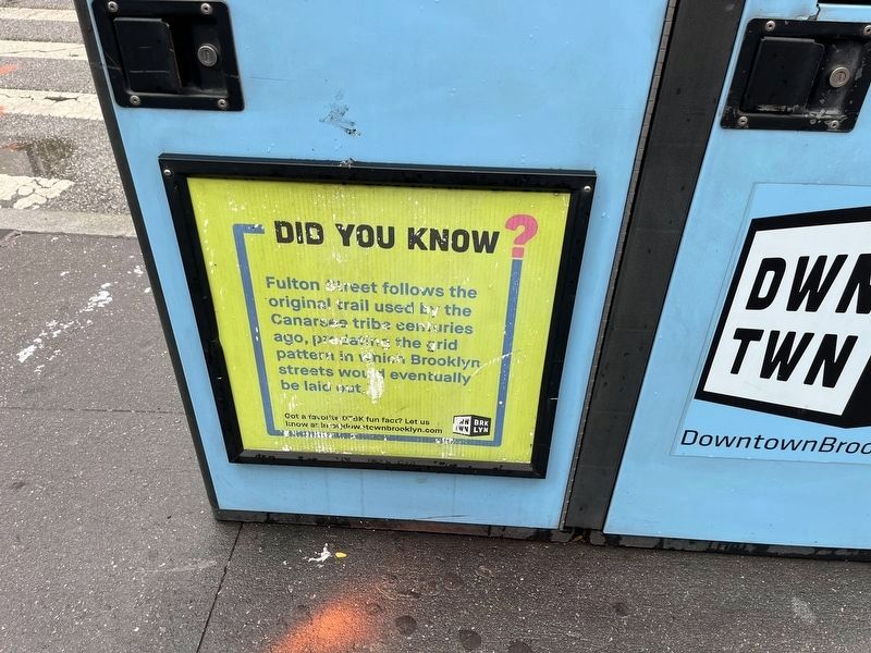 Did You Know? Marker image. Click for full size.