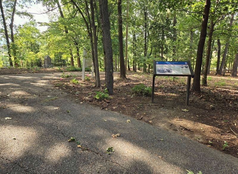 Chestnut Ridge Marker. Click for full size. Chestnut Ridge Marker image. Click for full size.
