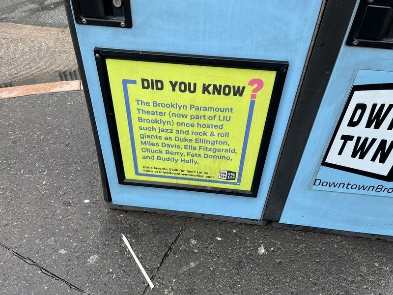 Did You Know? Marker. Click for full size. Did You Know? Marker image. Click for full size.