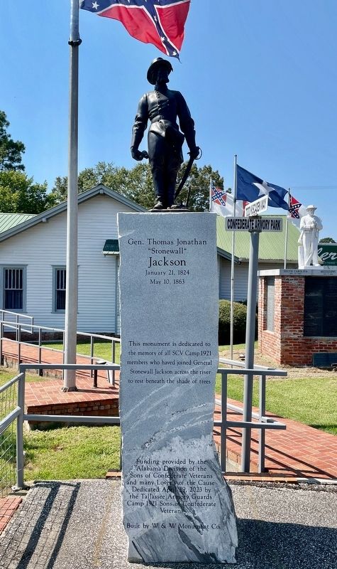 Nearby Thomas Jonathan Jackson Monument.. Click for full size. Nearby Thomas Jonathan Jackson Monument. image. Click for full size.