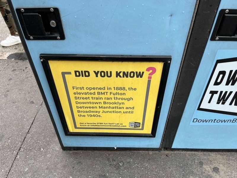 Did You Know? Marker image. Click for full size.