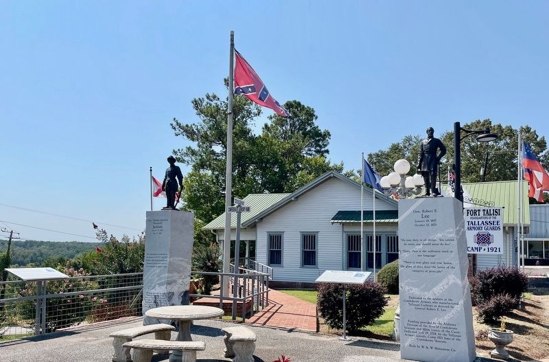 Thomas Jonathan Jackson Marker on far left.. Click for full size. Thomas Jonathan Jackson Marker on far left. image. Click for full size.