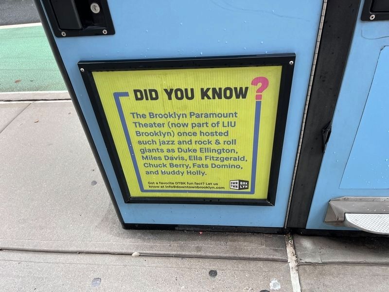 Did You Know? Marker. Click for full size. Did You Know? Marker image. Click for full size.