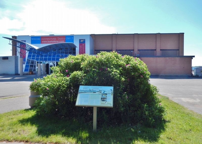 Our Bushplane Museum / Notre musée d'avions de brousse Marker. Click for full size. Our Bushplane Museum / Notre musée d'avions de brousse Marker image. Click for full size.