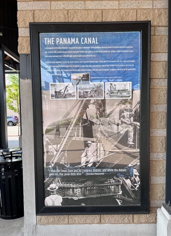 The Panama Canal Marker image. Click for full size.