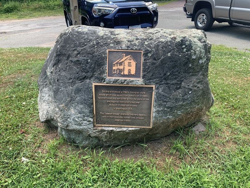 Ipswich House Marker. Click for full size. Ipswich House Marker image. Click for full size.