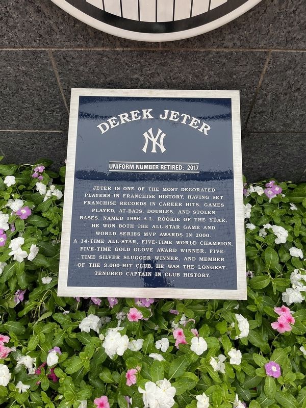 Derek Jeter Marker. Click for full size. Derek Jeter Marker image. Click for full size.
