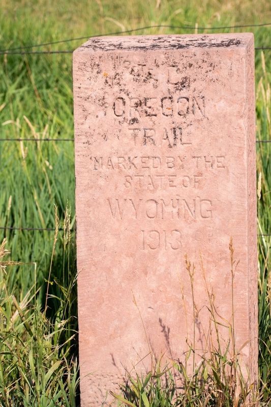 Oregon Trail Marker. Click for full size. Oregon Trail Marker image. Click for full size.