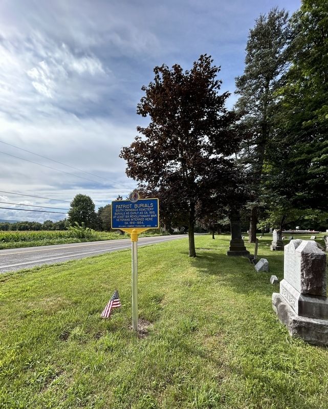 Patriot Burials Marker. Click for full size. Patriot Burials Marker image. Click for full size.