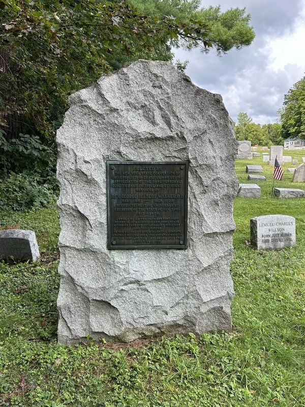 Rev. George Delbert Walker, D.D. Marker image. Click for full size.