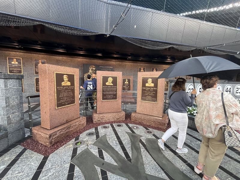 Henry Louis Gehrig Marker. Click for full size. Henry Louis Gehrig Marker image. Click for full size.