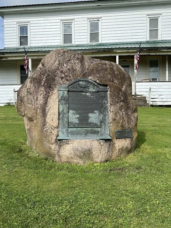 Wllis Webster Munson Marker. Click for full size. Wllis Webster Munson Marker image. Click for full size.