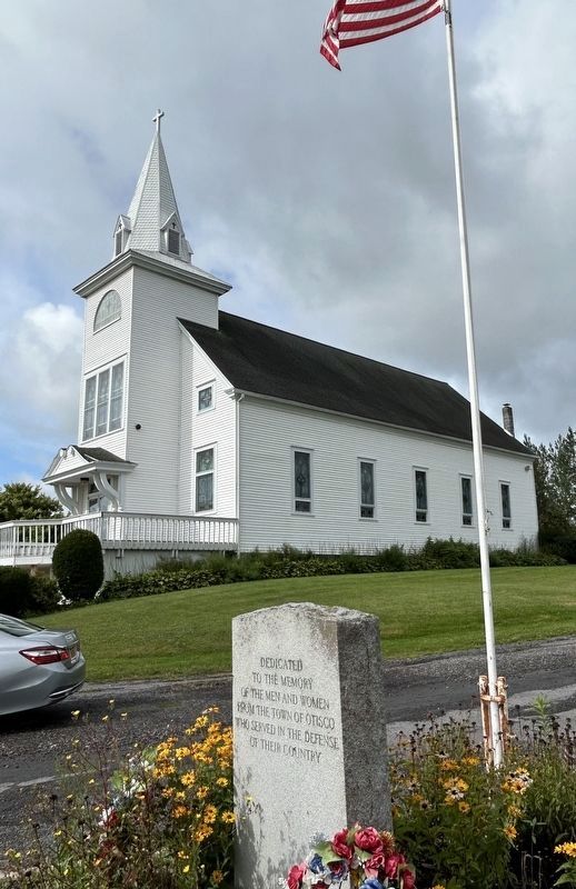 Otisco Veterans Memorial. Click for full size. Otisco Veterans Memorial image. Click for full size.