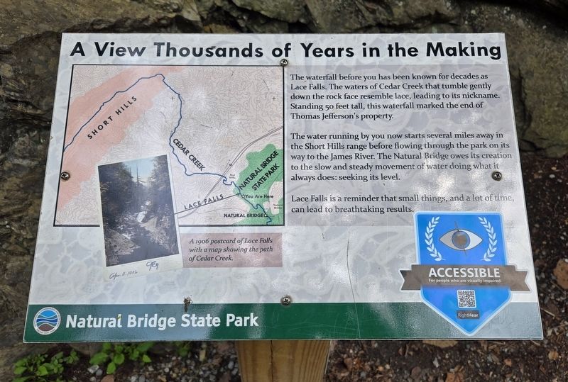 A View Thousands of Years in the Making Marker image. Click for full size.