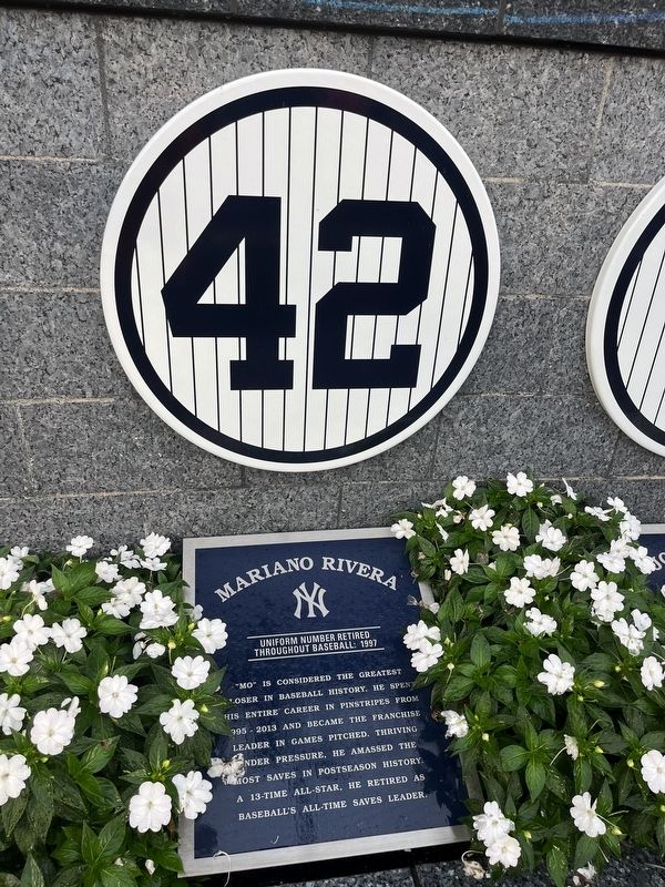 Mariano Rivera Marker image. Click for full size.