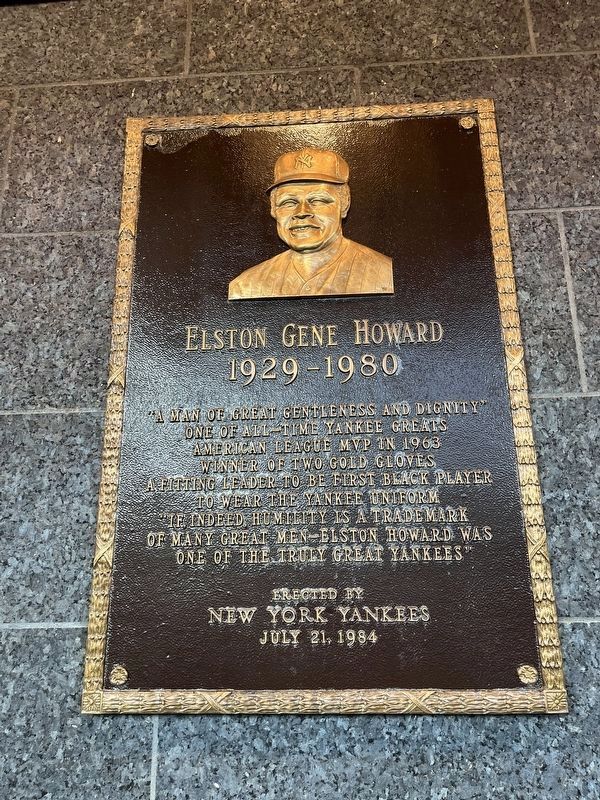 Elston Gene Howard Marker image. Click for full size.
