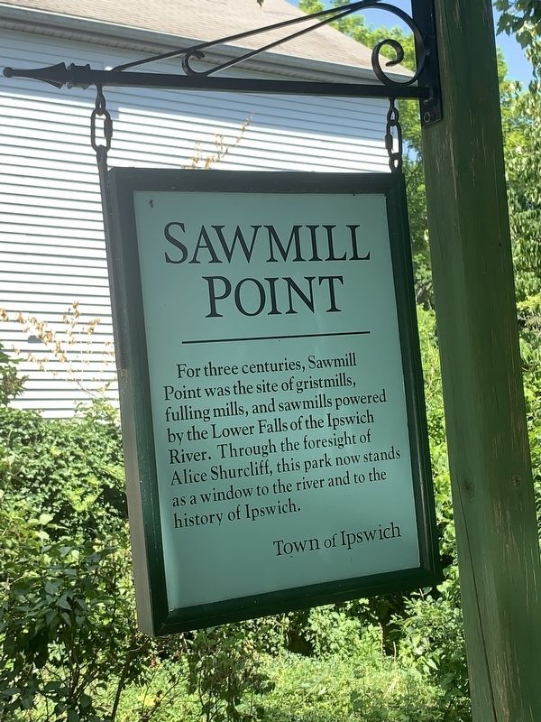 Sawmill Point Marker. Click for full size. Sawmill Point Marker image. Click for full size.