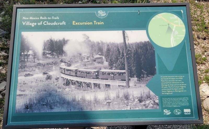 Excursion Train Marker. Click for full size. Excursion Train Marker image. Click for full size.