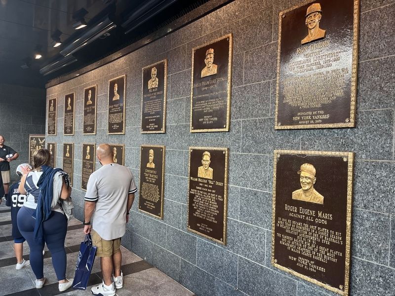 William Malcolm "Bill" Dickey Marker image. Click for full size.