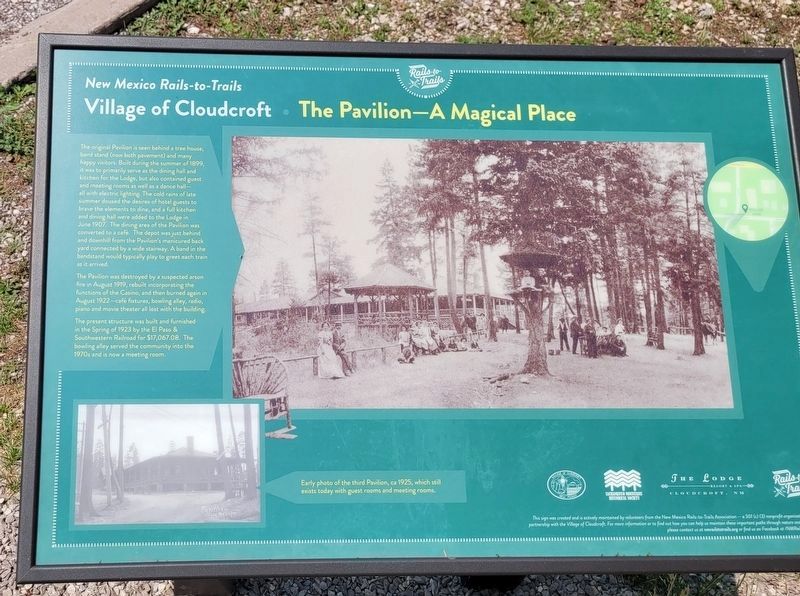 The Pavilion - A Magical Place Marker. Click for full size. The Pavilion - A Magical Place Marker image. Click for full size.
