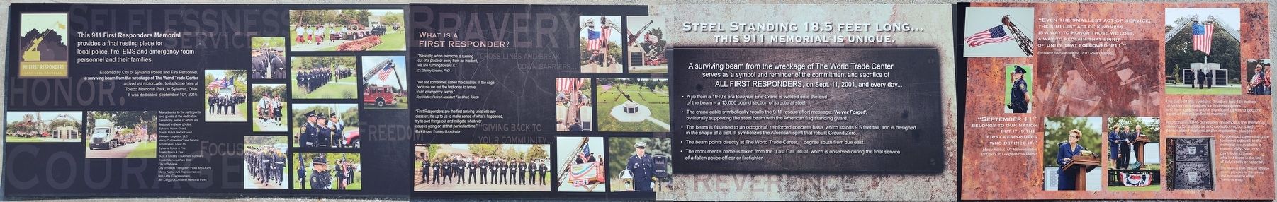 Steel Standing 18.5 Feet Long... Marker. Click for full size. Steel Standing 18.5 Feet Long... Marker image. Click for full size.