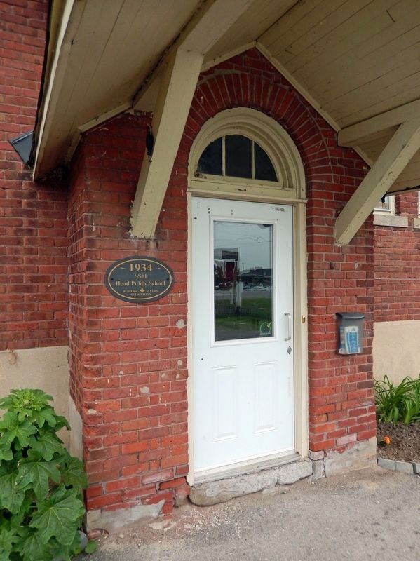 Scugog Shores Schoolhouse Entrance. Click for full size. Scugog Shores Schoolhouse Entrance image. Click for full size.