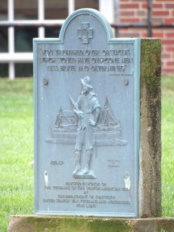 Spanish American War Monument. Click for full size. Spanish American War Monument image. Click for full size.