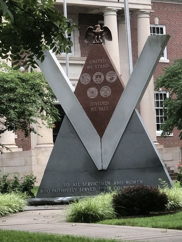 McCracken County Veterans Monument Marker image. Click for full size.