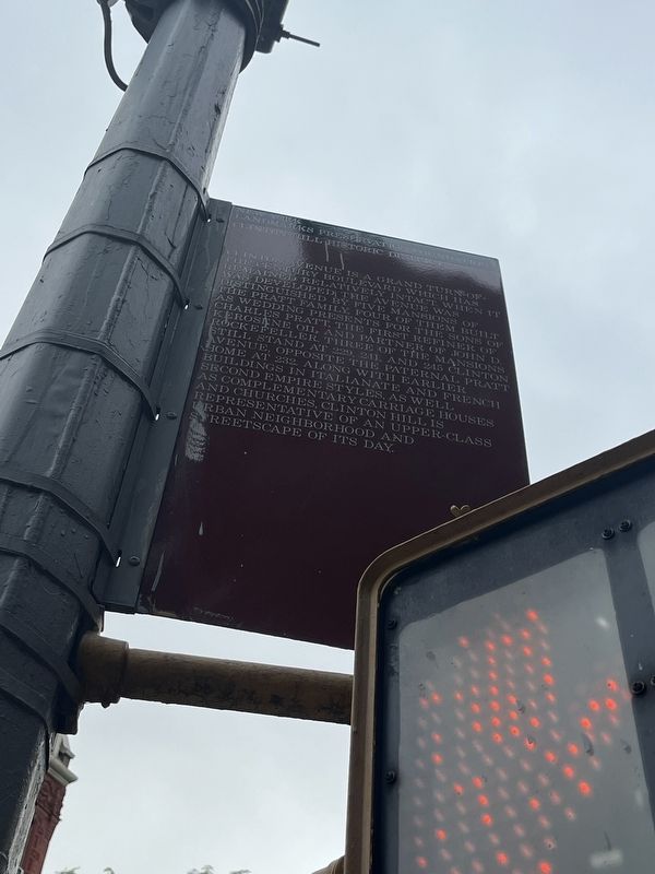 Clinton Hill Historic District Marker. Click for full size. Clinton Hill Historic District Marker image. Click for full size.