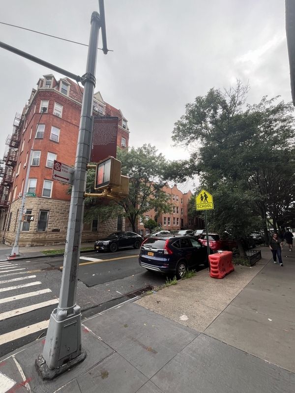 Clinton Hill Historic District Marker. Click for full size. Clinton Hill Historic District Marker image. Click for full size.