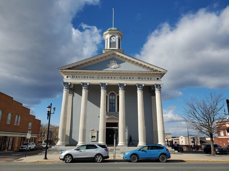 Old Davidson County Courthouse, now the Davidson County Historical Museum. Click for full size. Old Davidson County Courthouse, now the Davidson County Historical Museum image. Click for full size.