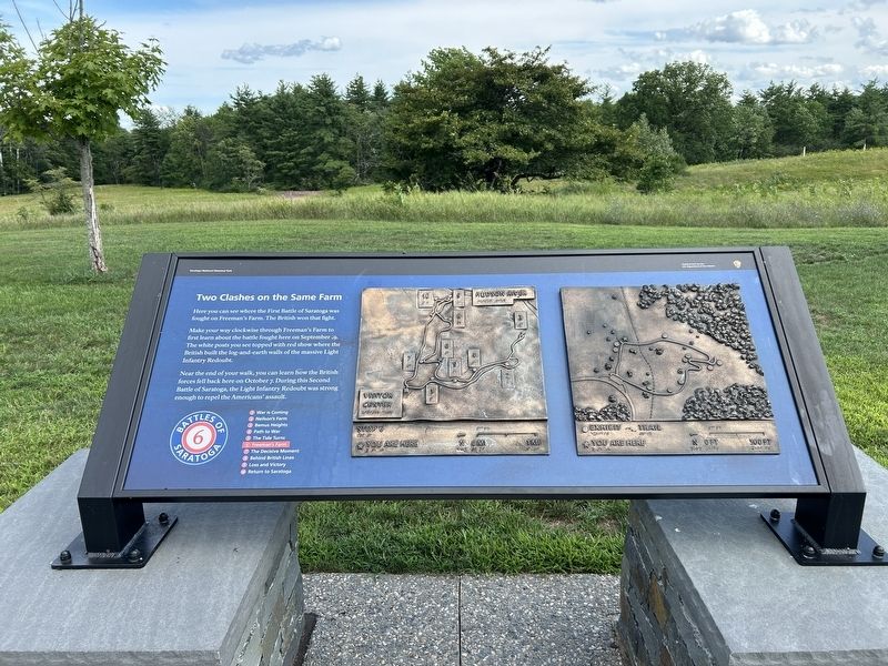 Two Clashes on the Same Farm Marker. Click for full size. Two Clashes on the Same Farm Marker image. Click for full size.