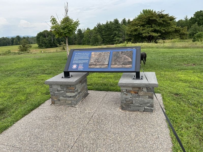 Two Clashes on the Same Farm Marker. Click for full size. Two Clashes on the Same Farm Marker image. Click for full size.