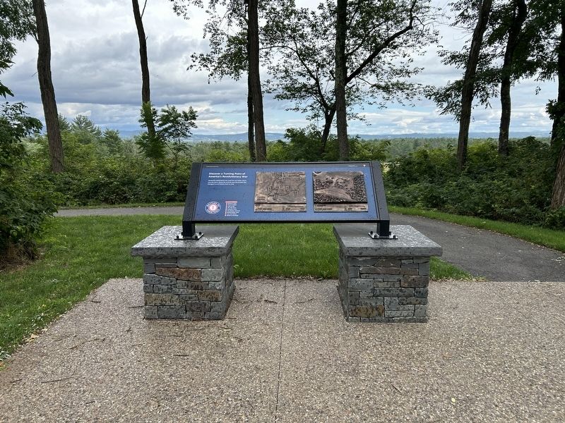 Discover a Turning Point of America�s Revolutionary War Marker image. Click for full size.