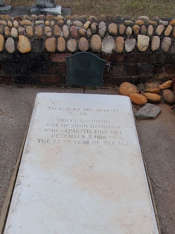 Violet Wilson Marker and gravesite image. Click for full size.