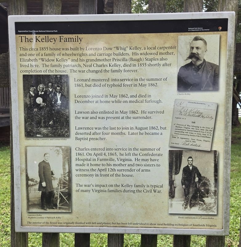 The Kelley Family Marker. Click for full size. The Kelley Family Marker image. Click for full size.