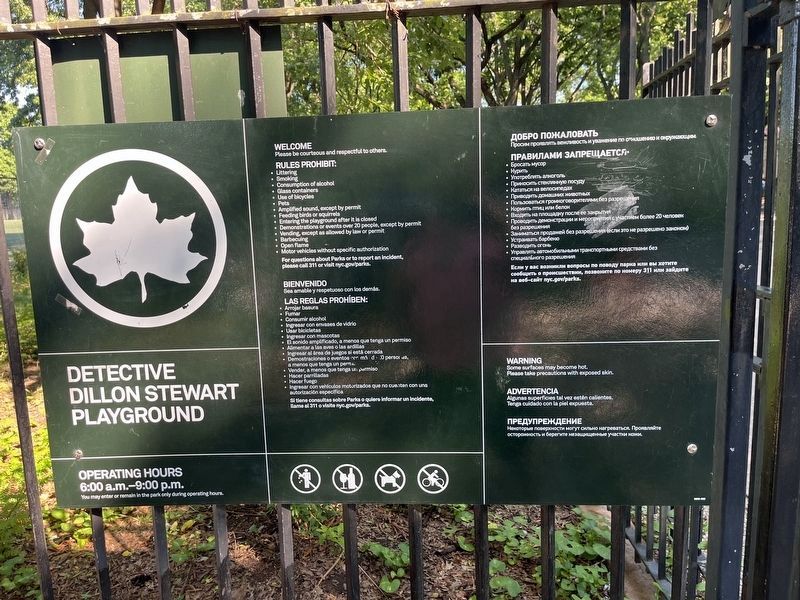 Signage along the other side of the fence. Click for full size. Signage along the other side of the fence image. Click for full size.