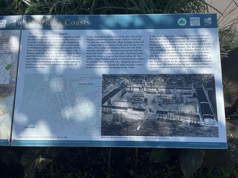 Working Coasts Marker. Click for full size. Working Coasts Marker image. Click for full size.