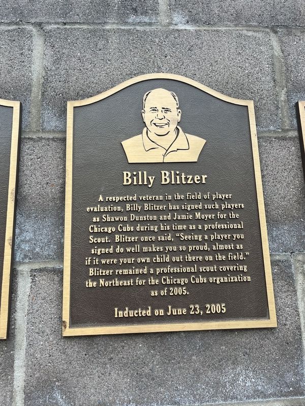 Billy Blitzer Marker. Click for full size. Billy Blitzer Marker image. Click for full size.