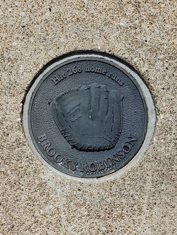 Brooks Robinson Marker. Click for full size. Brooks Robinson Marker image. Click for full size.