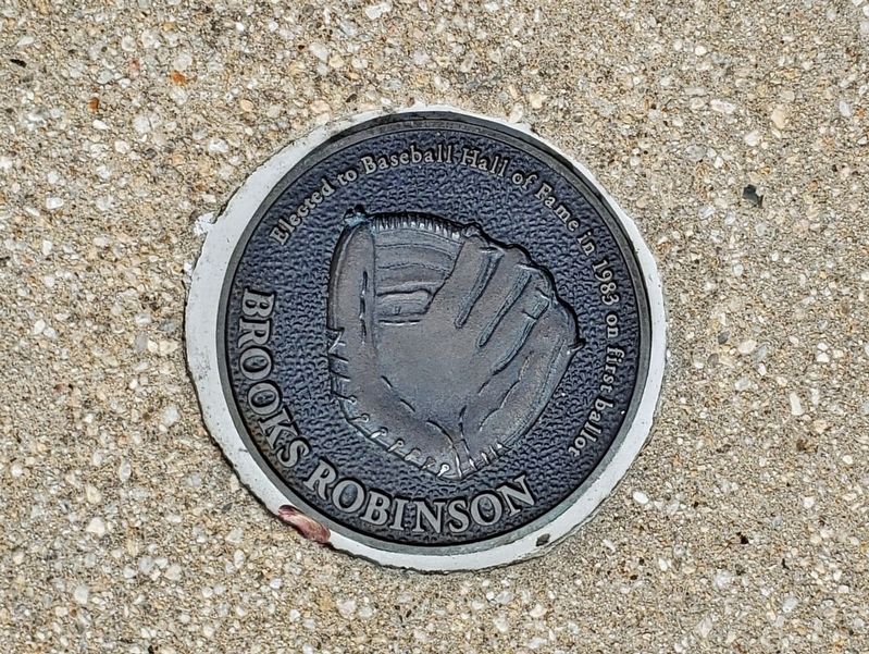 Brooks Robinson Marker. Click for full size. Brooks Robinson Marker image. Click for full size.