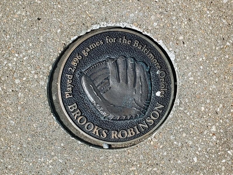 Brooks Robinson Marker. Click for full size. Brooks Robinson Marker image. Click for full size.