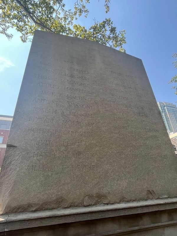 World War I Memorial. Click for full size. World War I Memorial image. Click for full size.