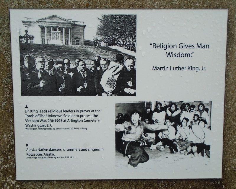 Martin Luther King, Jr. Memorial Panel 1 image. Click for full size.