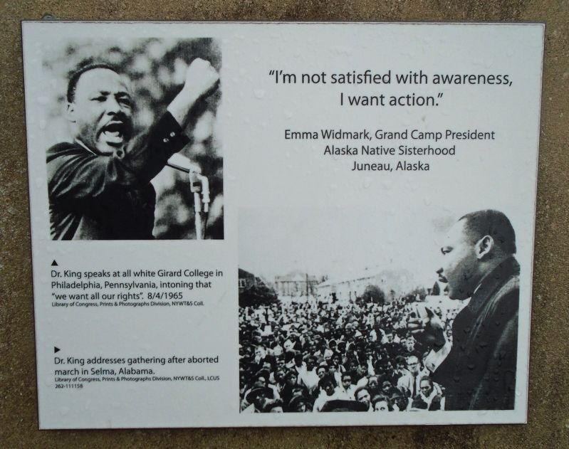 Martin Luther King, Jr. Memorial Panel 4 image. Click for full size.